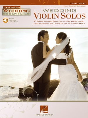 cover image of Wedding Violin Solos